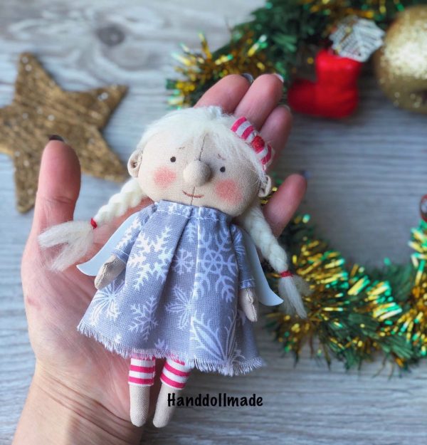 Интерьерная кукла ручной работы ангел